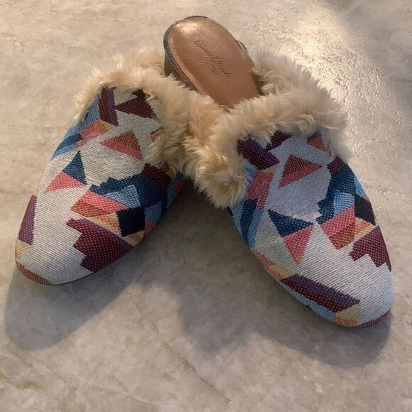 Fur Lined Blanket Loafers - Picture 5 of 5